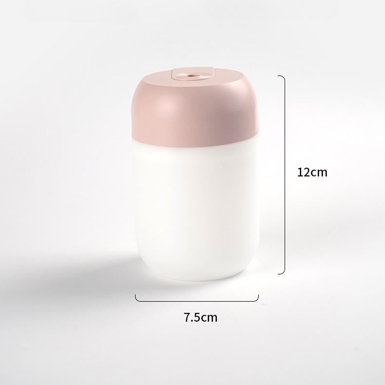 220ML Mini Air Humidifier USB Mist Maker Aroma Essential Oil Diffuser Color Night Light Large Spary for Home Bedroom Car