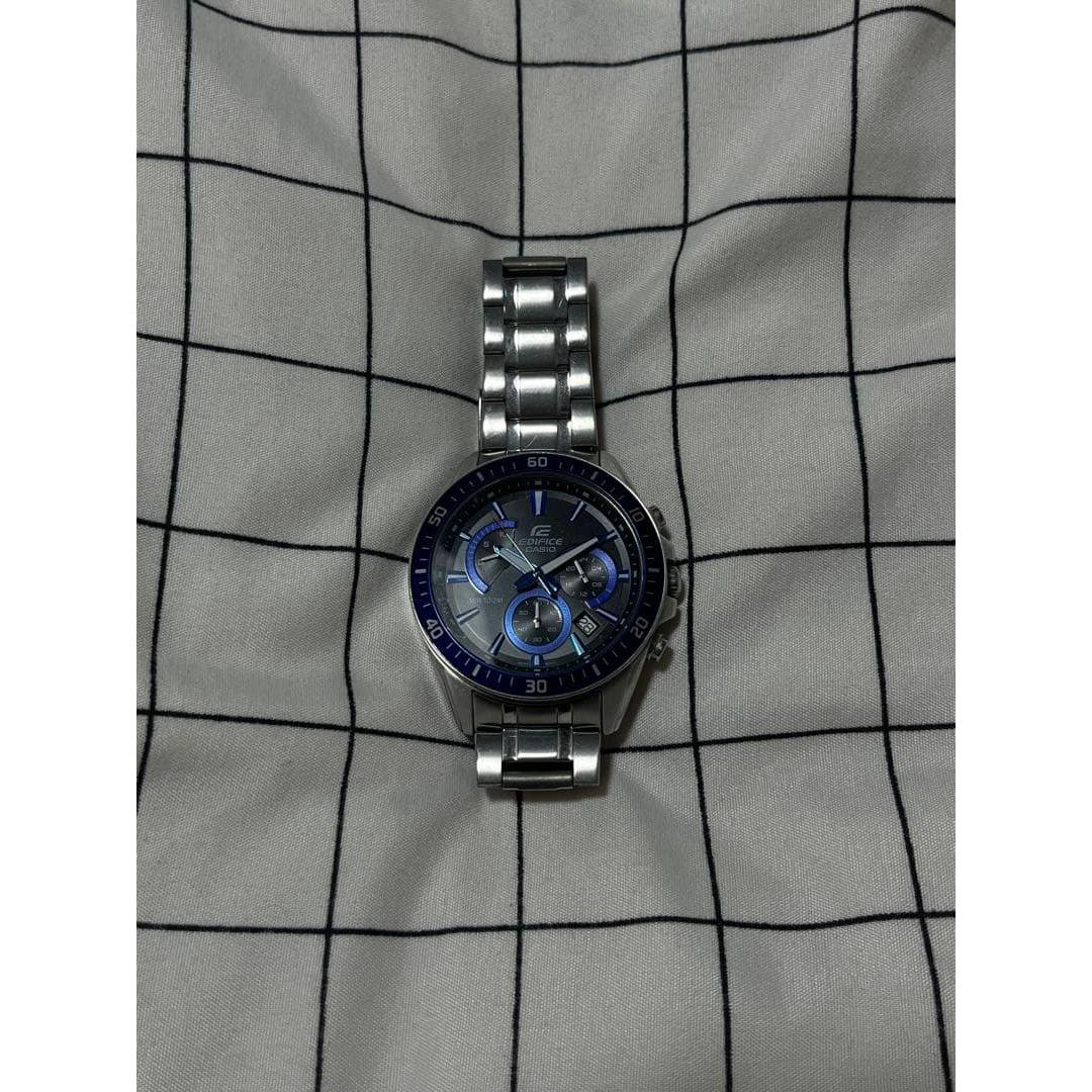 EDIFICE Chronograph Stainless Steel Watch
