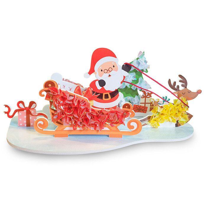 Scène de Noël à monter tissu créatif Activité Enfant 24 cm 12 pièces