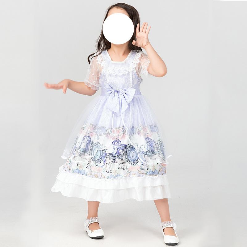 

Летняя детская одежда для девочек платье лолиты платье в стиле лолиты платье для выступления платье принцессы лолита 150