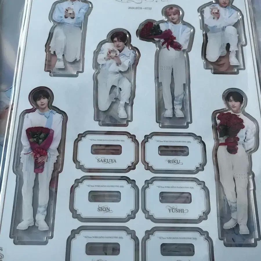 NCT Wish Japan Fan Meeting Admission Gift: Acrylic Stand
