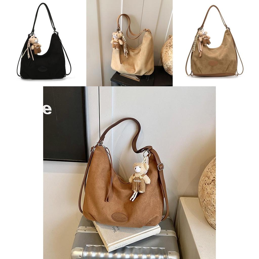 Pu Retro Minimalist Bag For Women Summer Casual Daily With Inner Zipper Pocket