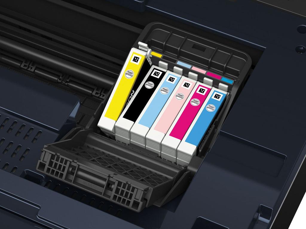 Old model Epson inkjet multifunction printer Colorio EP-705A