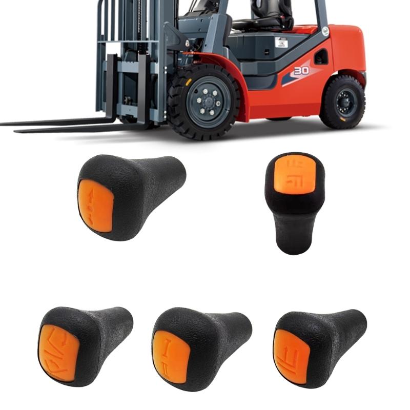 5pcs Forklift Control Lever Knobs Set Forklift Handle Shifts Knobs for Precise Handling & Comfortable Grip Replacement