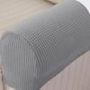 2Pcs Elastic Stretch Jacquard Sofa Arm Covers Anti-Slip Couch Cover Armchair Slipcovers  Couch