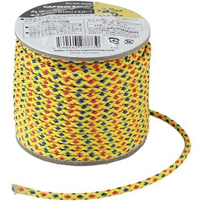 Captain Stag Captain Stag Ua 4536 [color Rope Diameter 3.5mm X 20m  Yellow ]