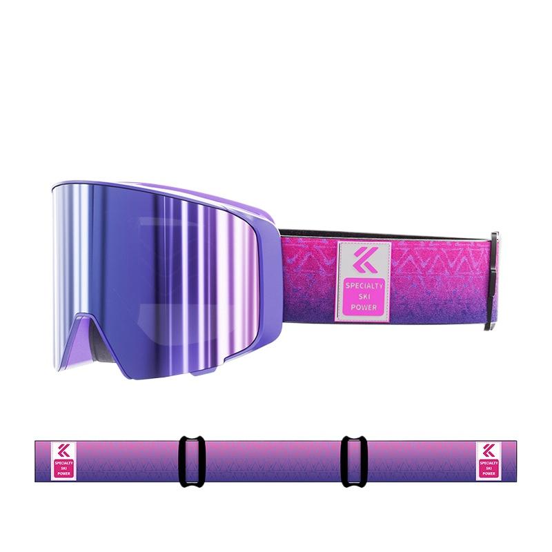 

Flip Ski Glasses Anti-fog Professional Outdoor Mountaineering Windproof Goggles Single and Double Board Snow Goggles