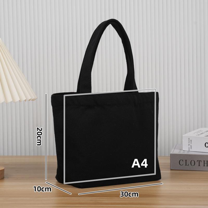 Custom High-End Canvas Tote Bag with Logo Printing