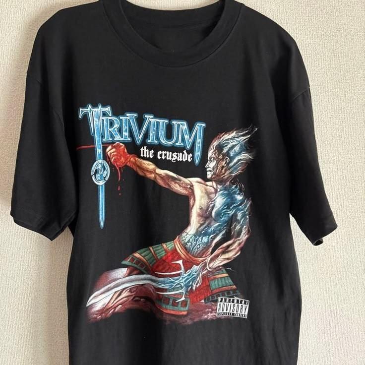 TRIVIUM the crusade Tshirt Short Sleeve Full Size S5XL PNA_315 Unisex T-Shirt L