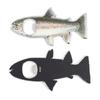 Fish Shape Beer Bottle Opener Stainless Steel Texture Beer Caps Opener Camping Tool for Various Type of Cold Beverages