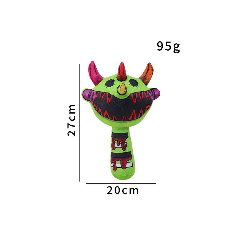 NOVÁ hra Sprunki Doey Pianosaurus plyšový anime noční můra tvorové plyšové měkké plněné zvíře polštář panenka dekorace hračka pro děti dárek