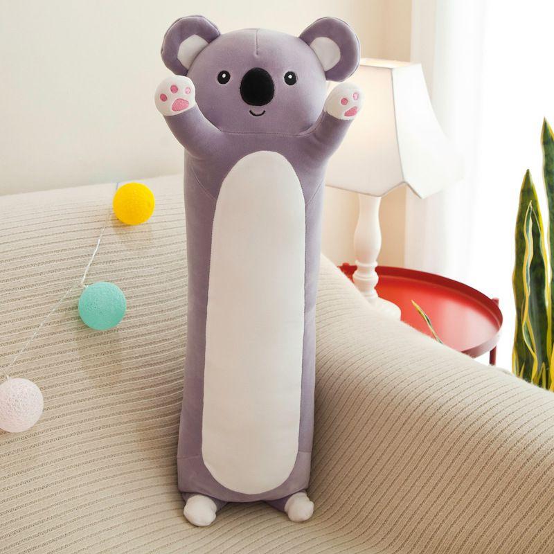 Plush Long Pillow Panda Koala Toy Birthday Christmas Home Decor Gift Cushion