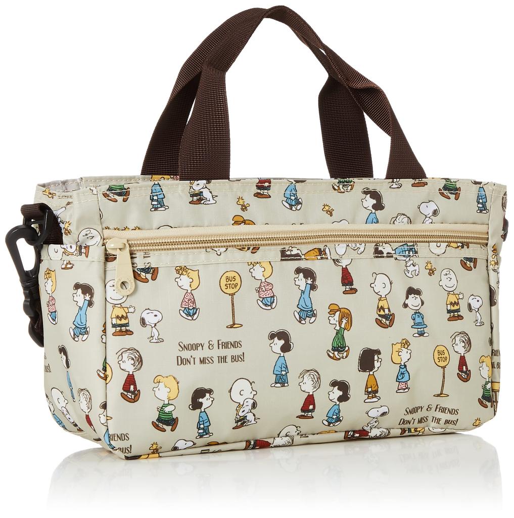Snoopy 2-weg mini tote tas in tas 6029 PN125