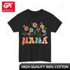 Nana Mothers Day for Grandma Wildflower Floral Women Simple Bold Thoughtful Tshirt Hippie Colorful EcoFriendly Shirt