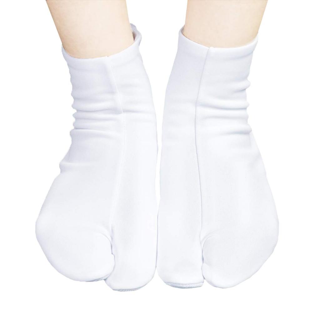 Stretch Tabi [KYOETSU] Socks, White, 5-Ply, Women's (27.0-28.0cm)