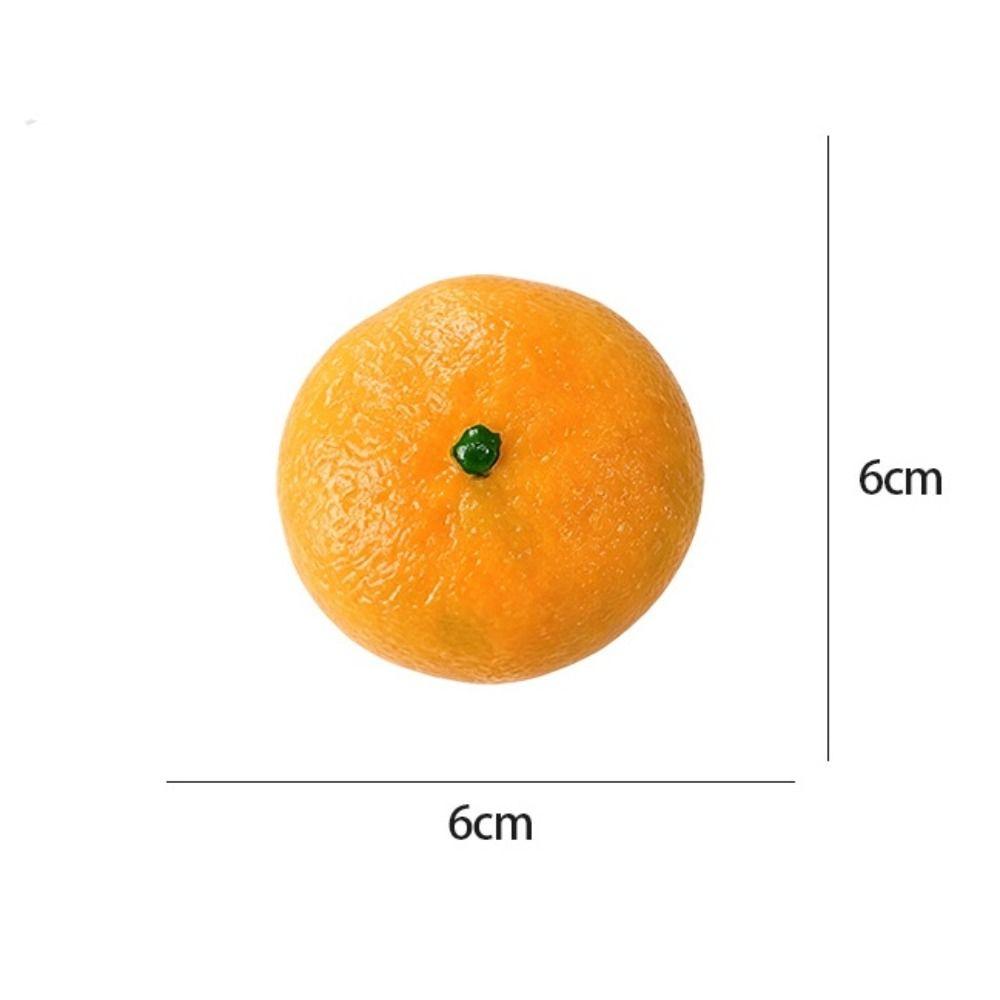 Handmade Orange Squeeze Toy Sensory Blocks Filled Fidget Novelty Squishy Crunchy Kid Adults