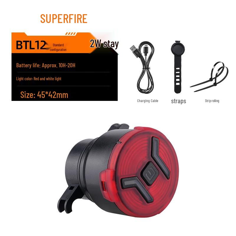 SupFire BTL12 Quick-Release Bicycle Taillight