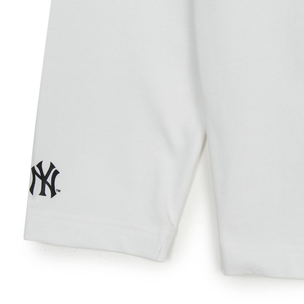MLB New York Yankees Fashion Comfortable Soft Skin-Friendly Breathable Classic Logo Long Sleeve T-Shirt Unisex T-Shirt White 3ATSB0351-50WHS