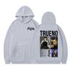 Rapper Trueno Album Tour Merch Hoodie Herren Damen Harajuku Langärmelig Hip-Hop Herbst Winter Locker Lässig Übergroßer Pullover