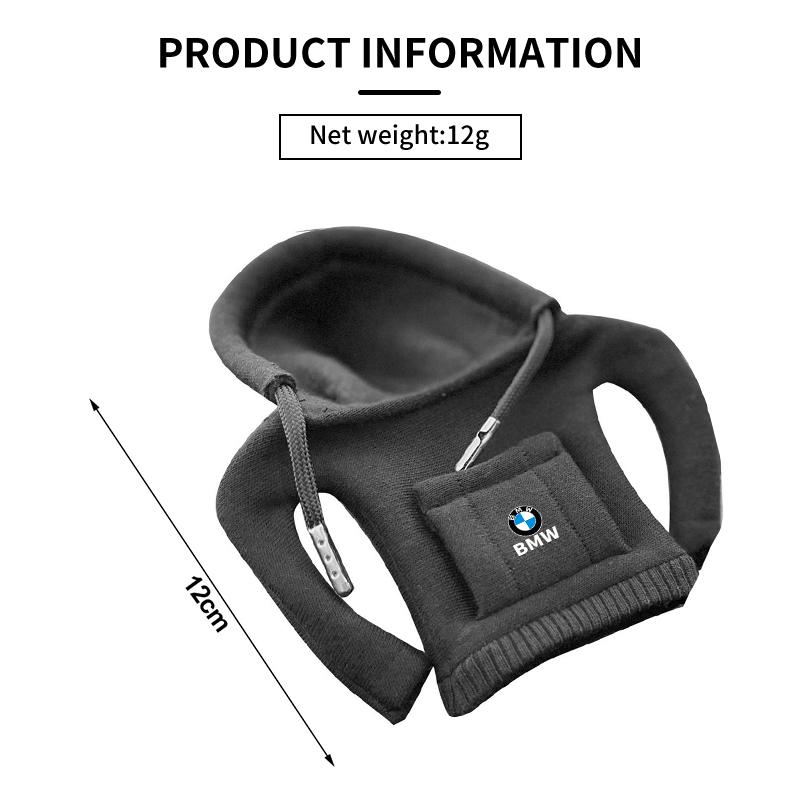 Hot 2025 Car Sweatshirt Shifter Cover Hoodie Auto Rod Protection For BMW X3 X5 M5 M3 E46 E90 E60 F10 E39 F30 E36 G30 E87 E70 E91