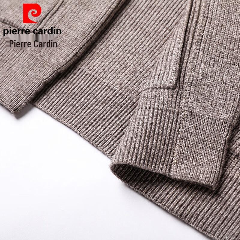 Pierre Cardin Men's V-Neck Knitted Cardigan with Pockets