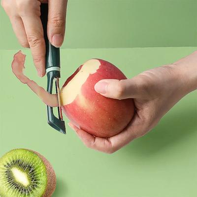 Pelapatate da Cucina Acciaio Inossidabile Frutta Verdura Pialla Professionale Veloce Antiscivolo Sicuro Grattugia Raschietto Utensile Manuale Gadget