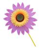 WSRRDRECVHi Sunflower Patio Lawn Pinwheel Wind Spinner Garden Windmill For Garden Party