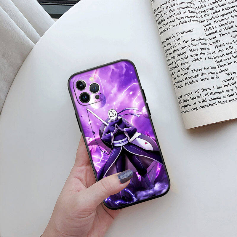 MH151 Uchiha Obito Phone Shell Case for iPhone 7 8 11 12 13 14 15 16 17 16E XS Pro Max XR X SE Air