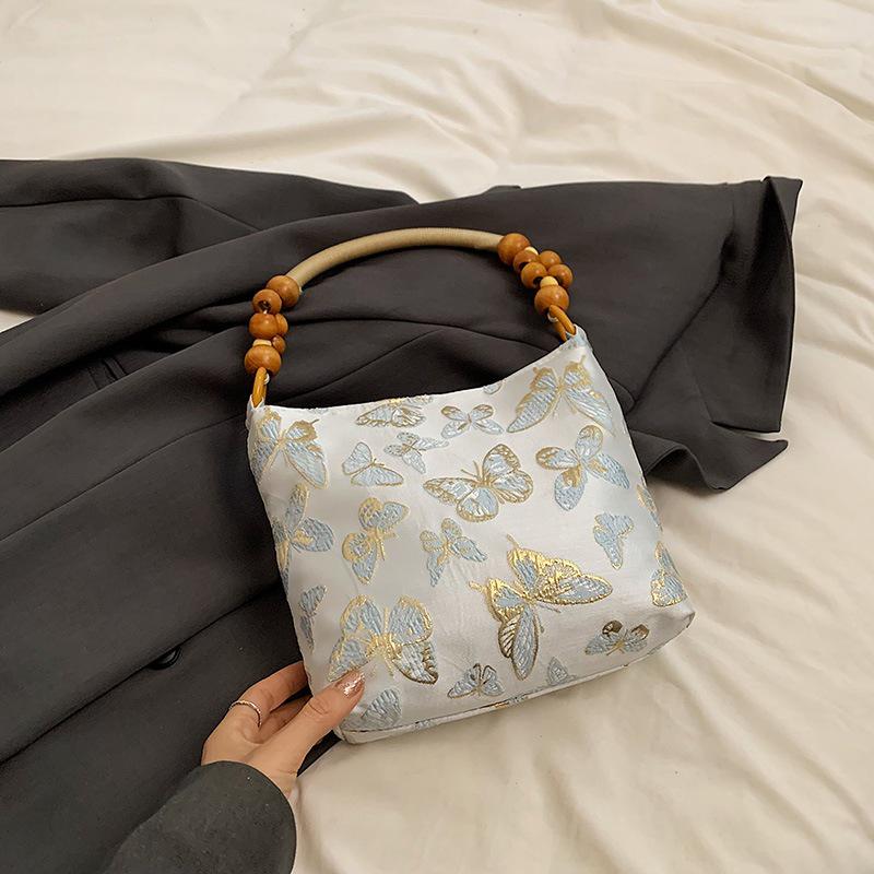 Summer Butterfly Chic Women's Underarm Tote Handbag 2025 National Tide Edition