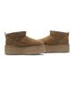 Ugg [Women] Suede Leather Mini Platform Boots (Classic Ultra Mini Platform) - Chestnut / 1135092Che