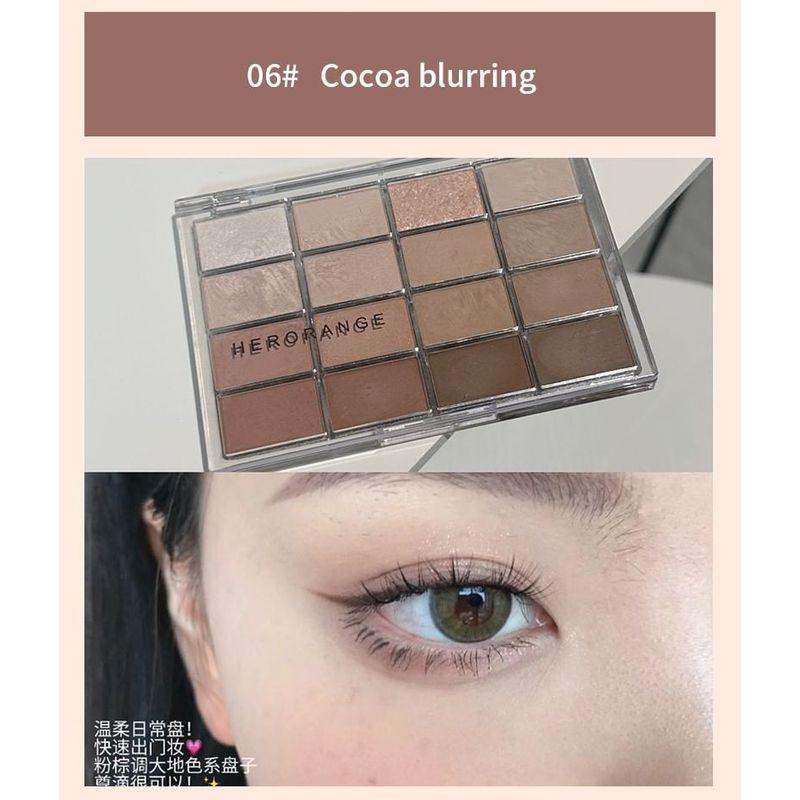 HERORANGE - Eyeshadow Palette - Cocoa Blurring