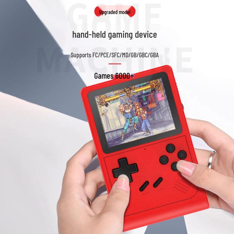GB300 Retro Handheld Game Console - Classic Portable Style with 6000+ Games