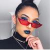 Cat Eye Women Transparent Sunglasses Uv Protection Sunscreen Glasses Pc Material