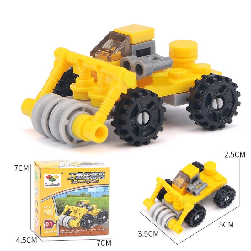 Building Blocks Engineer Truck Block Bricks Sets Educational Toys For Children Kids Gifts
