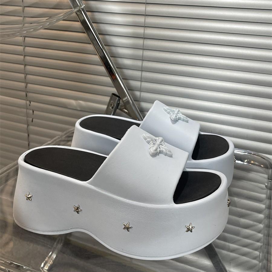 New Punk Platform Slippers Women's Summer Wear Summer Sandals Go Out Students Increase Height