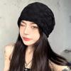 Slouchy Hat Night Sleep Cap Hair Care Hijab Turban Cap Big Head Beanie Hat  Spring Autumn