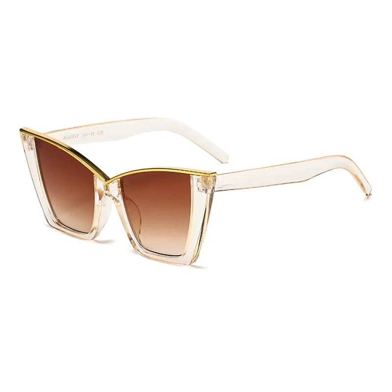 Vintage Cat Eye Sunglasses ForWomen Square Small Frame Sun Glasses Female Designer Retro Shades Fashionable Oculos De Sol