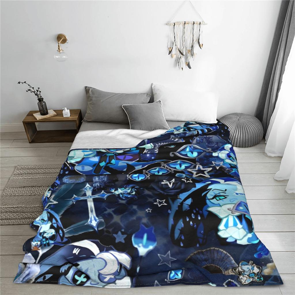 Shadow Milk Coolie cookie run kingdomed Game Blanket Super Soft Warm  Throw Blankets for Couch 50x60 Inch Multi-size Bedspread