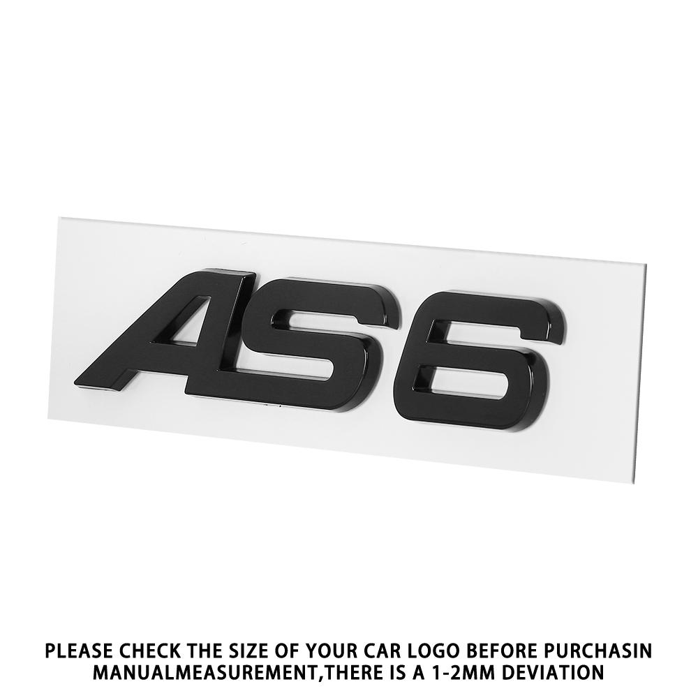 3D Aluminum For T01 AS3 AS4 AS5 AS6 AS7 AS8 AS3+ AS4+ AS5+ AS6+ AS7+ AS8+ Letters Emblem Car Rear Trunk Decoration Logo Sticker 01T