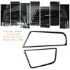 For BMW 5 Series F10 2011-17 Carbon Fiber Dashboard Side Air Outlet Trim Cover