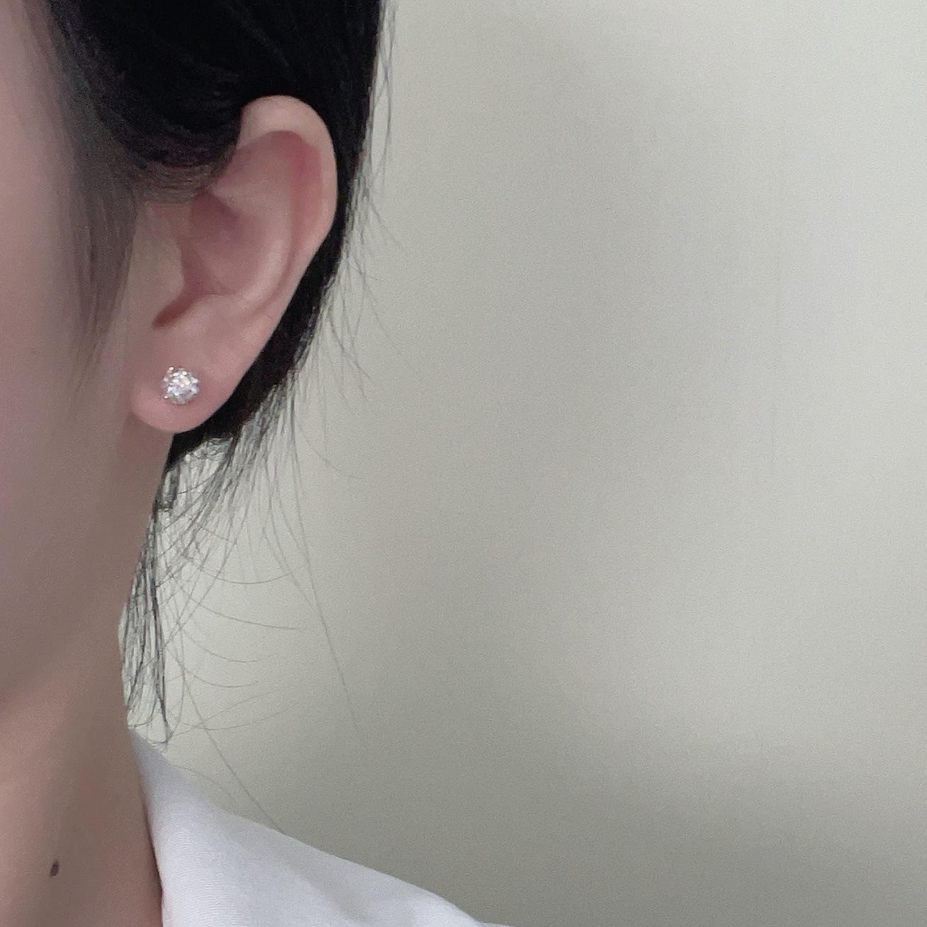 

Серьги-кисточки с красным жемчугом Ankola: Изысканный и красочный дизайн круглого шара, нишевый тренд высокого класса. single 6mm