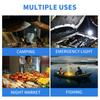 Portable LED Bulb Folding Solar Outdoor Light Waterproof Light Emergency Light Solar Rechargeable Camping Light