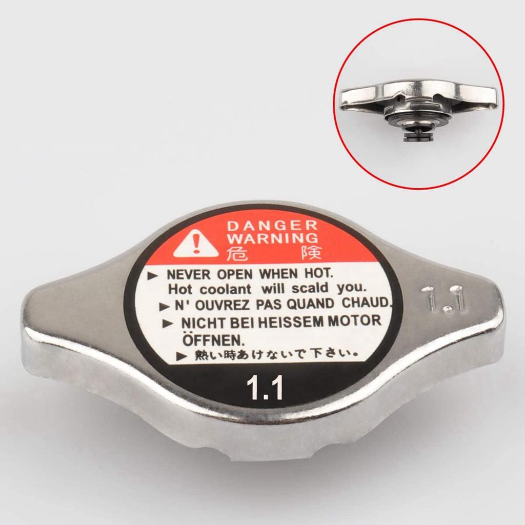 inscriptions 5X Radiator Cap, Replaces 19045-RAA-003, for Accord, Elements, Fit, O, Pilot,