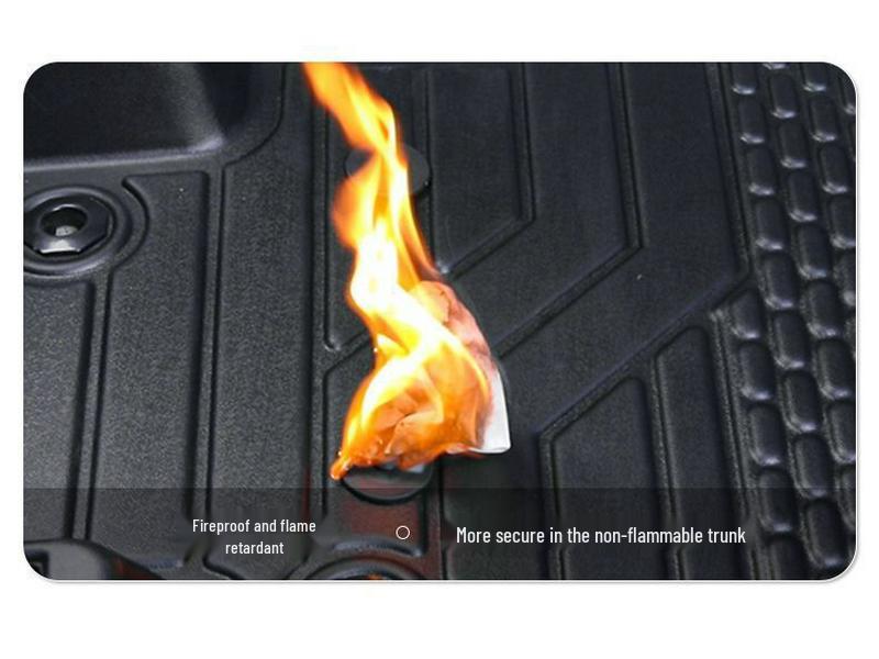 TPE Trunk Mat for 25 Wuling Bingo Plus Models - Car Interior Accessory