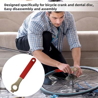 Bicycle Crank Puller Bottom Bracket Removal Tool Ergonomic Design Easy To Use Universal Crank Removal Bike Maintenance Tool