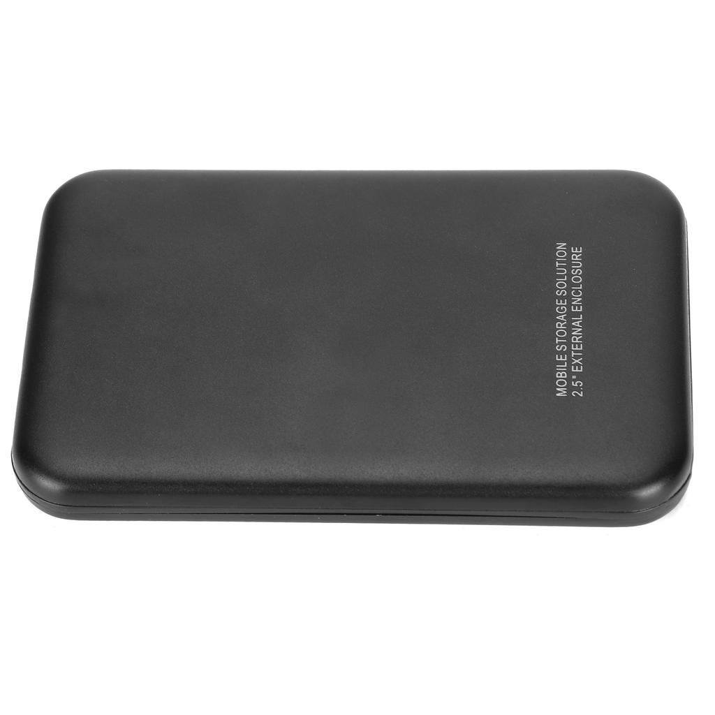 Hard Drive Enclosure Portable 2.5in SATA to USB 3.0 Hard Disk Box with Data Cable Storage Bag for Laptop Desktop (Not