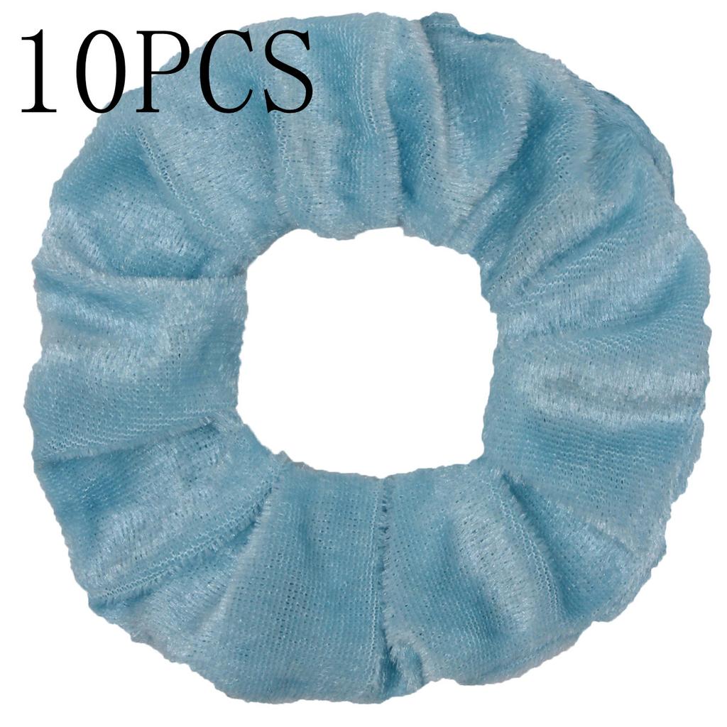 10pc Women Hair Scrunchies Velvet Solid Color Band for Girls Ponytail Holder Rubber Bands Ties Accessories Headbands Gumki