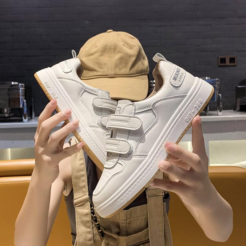 Velcro Personalized Design Sense Versatile Sports and Leisure Shoes for Students, Fashionable Board Shoes for Women