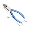 6inch Diagonal Pliers Compact High Hardness Long Nose 2-in-1 Diagonal Cutting Pliers for Electrical Wire