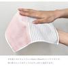 Imabari Towel Certified Gauze & Pile Hand Towel 3-Piece Set Fronage Towel Handkerchief Made In Japan 100% Cotton 25x25cm Yellow Pink Green